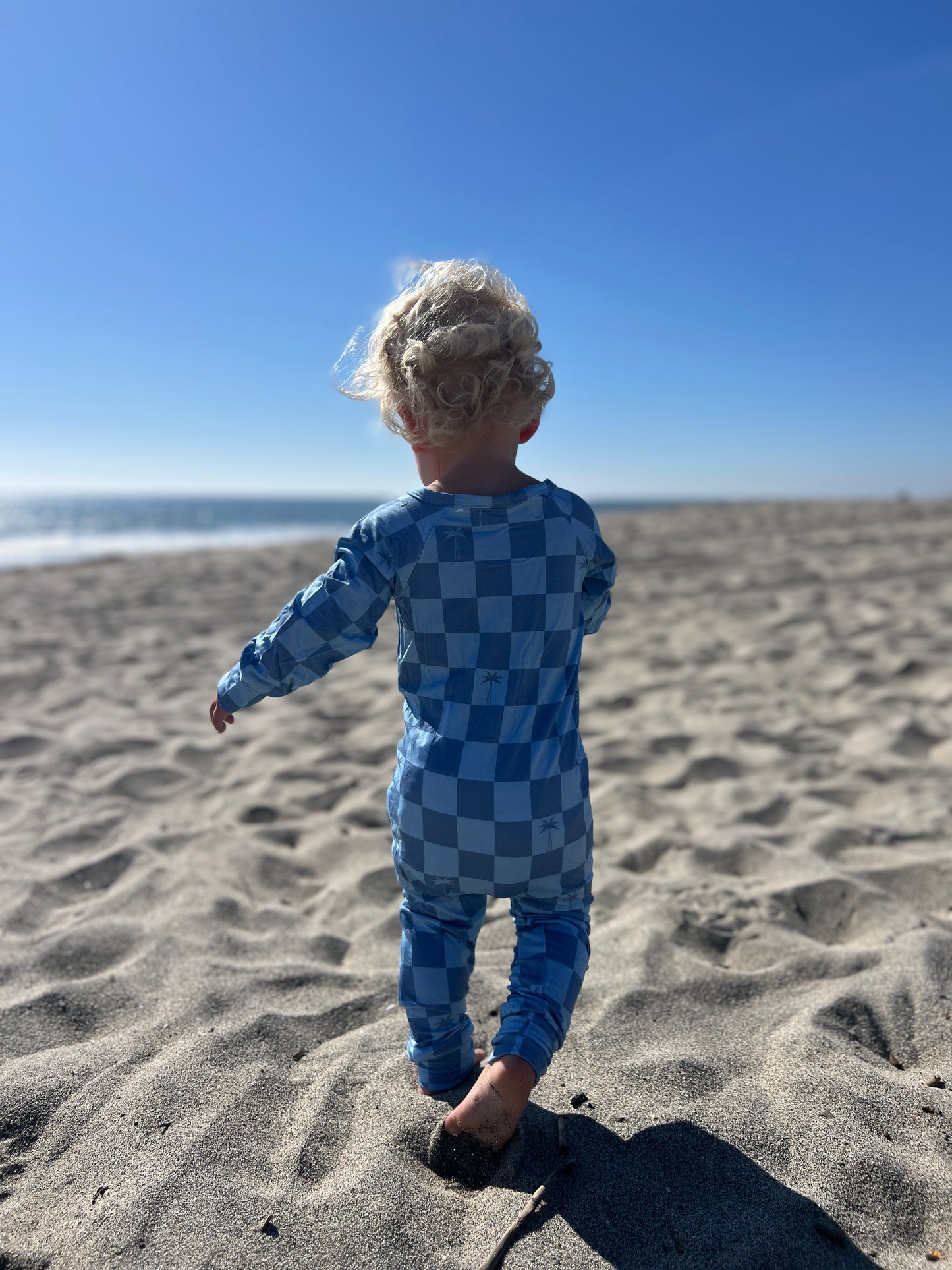 Coastal Blues Romper