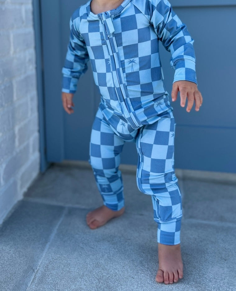 Coastal Blues Romper