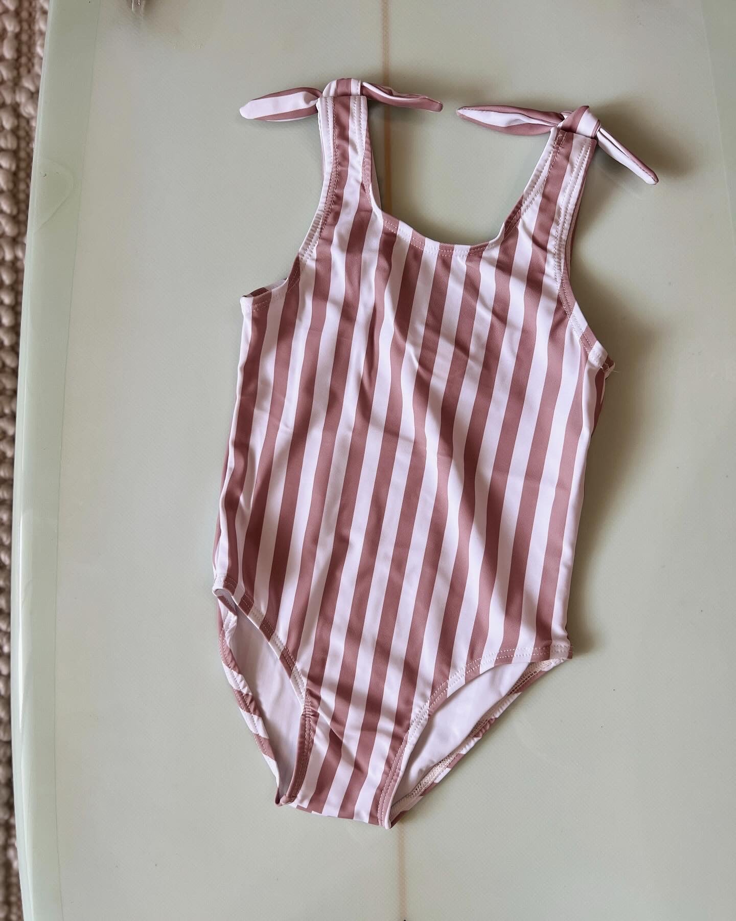 Striped Swim One Piece