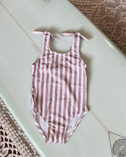 Striped Swim One Piece