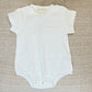 White Pocket T Onesie