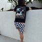 Checkered Swim Short